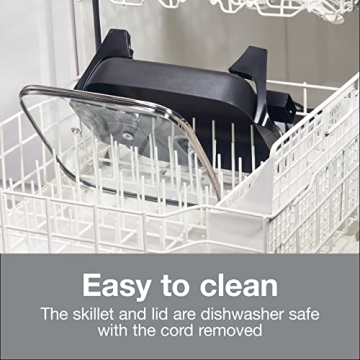 Proctor Silex Electric Skillet with Adjustable Temperature Control