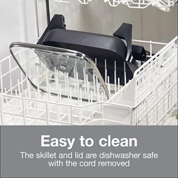 Proctor Silex Electric Skillet with Adjustable Temperature Control