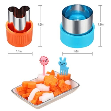 Mini Cookie Cutter Set with Fun Shapes for Kids