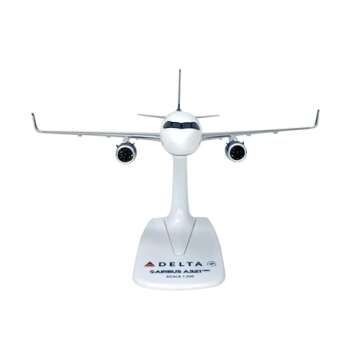 Flight Miniatures Delta A321neo 1:200 Scale - Plastic Snap-Fit Model Airplane - Collectible Replica of Delta Airlines Model Aircraft - Part #AAB-32100H-018