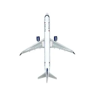 Flight Miniatures Delta A321neo 1:200 Scale - Plastic Snap-Fit Model Airplane - Collectible Replica of Delta Airlines Model Aircraft - Part #AAB-32100H-018