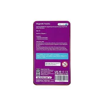 Magnetic Game Box for Kids & Adults - Travel Fun