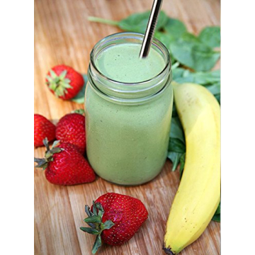 ALINK Stainless Steel Smoothie Straws | Eco-Friendly & Reusable 9 Inch Set