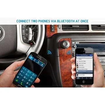Kinivo BTC450 Bluetooth Car Kit - High-Quality Hands-Free Receiver