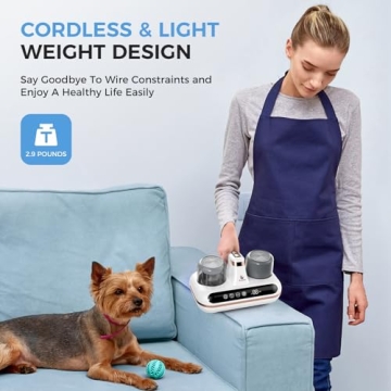 Amzany Bed Vacuum Cleaner with UV-C & Ultrasonic Technology