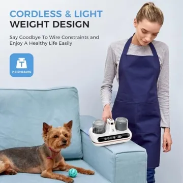 Amzany Bed Vacuum Cleaner with UV-C & Ultrasonic Technology