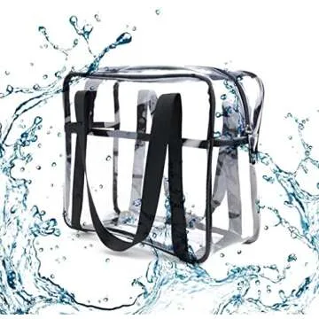 Louise Maelys Clear Cosmetic Organizer Travel Bag Waterproof