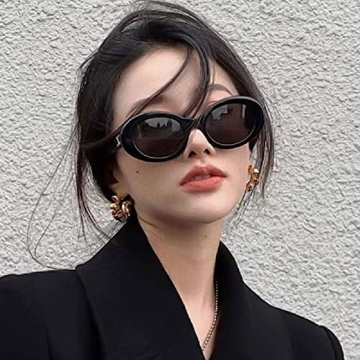 MOLERFO Y2K Polarized Wrap Round Sunglasses - Unisex Style