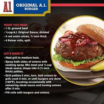A.1. Original Sauce - Versatile Marinade & Condiment 10 oz