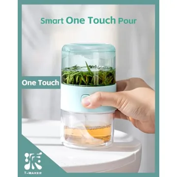 ZENS Modern Travel Tea Infuser Teapot for Loose Leaf Tea