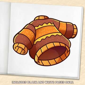 Fall Vibes Coloring Book for All Ages with Autumn Designs