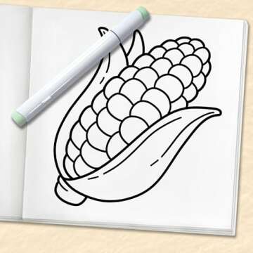 Fall Vibes Coloring Book for All Ages with Autumn Designs