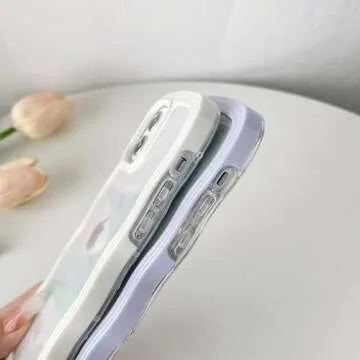 Cute Shockproof iPhone 12 Case with Wavy Design