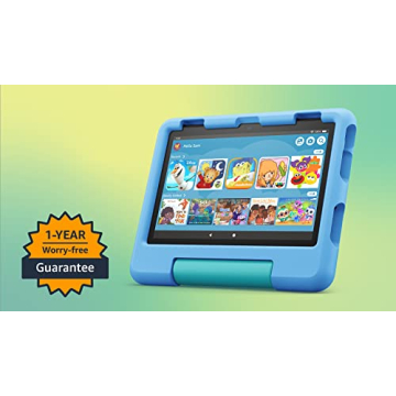 Amazon Fire HD 8 Kids Tablet - Blue, 64GB Storage