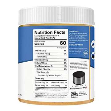 Flexible Dieting Lifestyle Vegan Protein Cookie Butter Powder - Blueberry Pastry | Dairy-Free, Keto-...