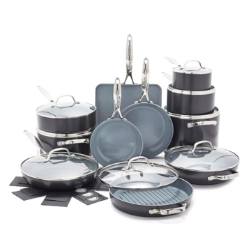 GreenPan Valencia Pro 22-Piece Nonstick Cookware Set