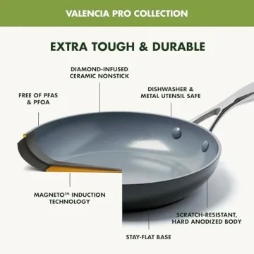 GreenPan Valencia Pro 22-Piece Nonstick Cookware Set
