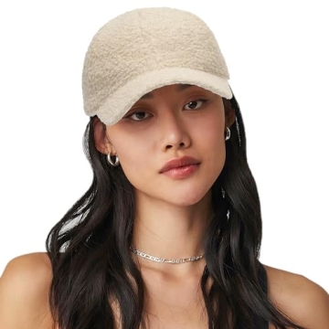 Warm Teddy Fleece Baseball Cap for Winter Style and Comfort