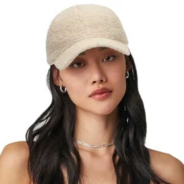 Warm Teddy Fleece Baseball Cap for Winter Style and Comfort