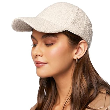 Warm Teddy Fleece Baseball Cap for Winter Style and Comfort