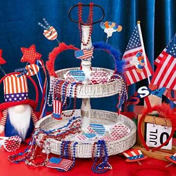 Blowata 90PCS 4th of July Set for Parades and Parties
