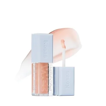 Kosas Wet Lip Oil Gloss - Hydrating Lip Plumping Treatment with Hyaluronic Acid & Peptides, Non-Stic...