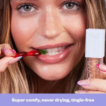 Kosas Wet Lip Oil Gloss Hydrating Gloss with Hyaluronic Acid