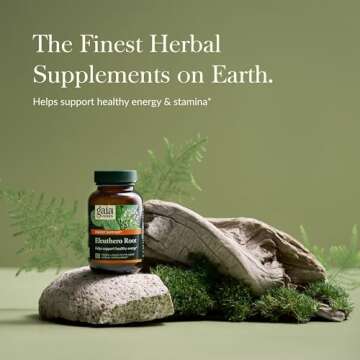 Gaia Herbs Eleuthero Root for Energy and Endurance