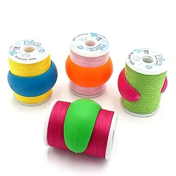 WUWEOT Thread Spool Savers - 100 Pack for Easy Organization