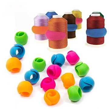 WUWEOT Thread Spool Savers - 100 Pack for Easy Organization
