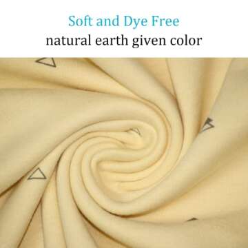 YANWANG Organic Cotton Baby Pajamas Set for Infants