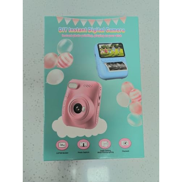 Hangrui Kids Instant Print Camera - Perfect Gift for 3-12
