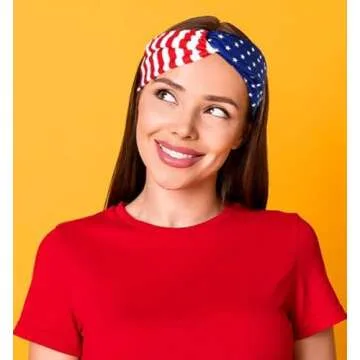 Shimmer Anna Shine Patriotic Headband for All Ages