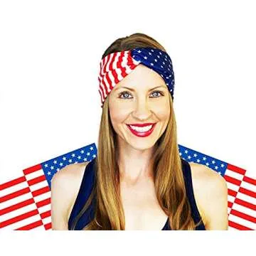 Shimmer Anna Shine Patriotic Headband for All Ages