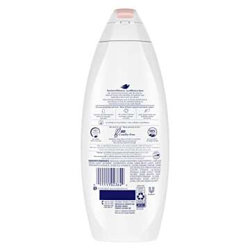 Dove Soothing Care Body Wash for Sensitive Skin with Calendula-Infused Oils Hydrates and Replenishes...