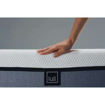 Lull Original 5-Layer King Size Mattress | Superior Density Memory Foam Mattress | 10 inch Medium Firm Bed in a Box | Cooling Technology & Therapeutic Support | 365 Night Trial