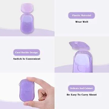 Bamsod Portable Mini Soap Sheets - 240 for Travels