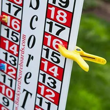 ScoreTower Combo Set - Cornhole Scoreboard & Drinkholders