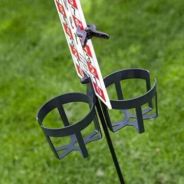 ScoreTower Combo Set - Cornhole Scoreboard & Drinkholders