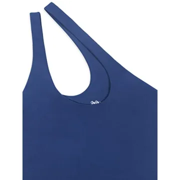 REORIA One Shoulder Cutout Bodysuit for Summer Style