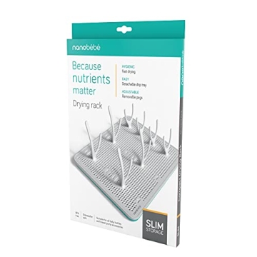 Nanobébé Slim Drying Rack for Baby Essentials
