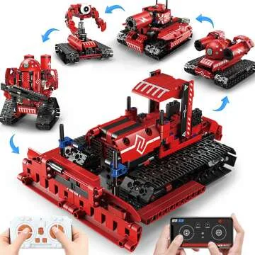 STEM Car & Robot Building Set for Kids