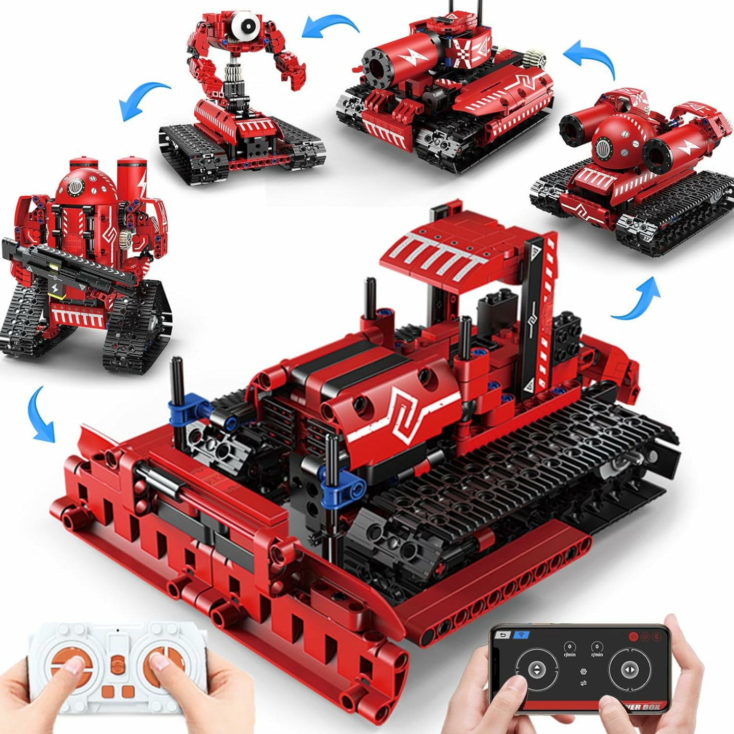 STEM Car & Robot Building Set for Kids