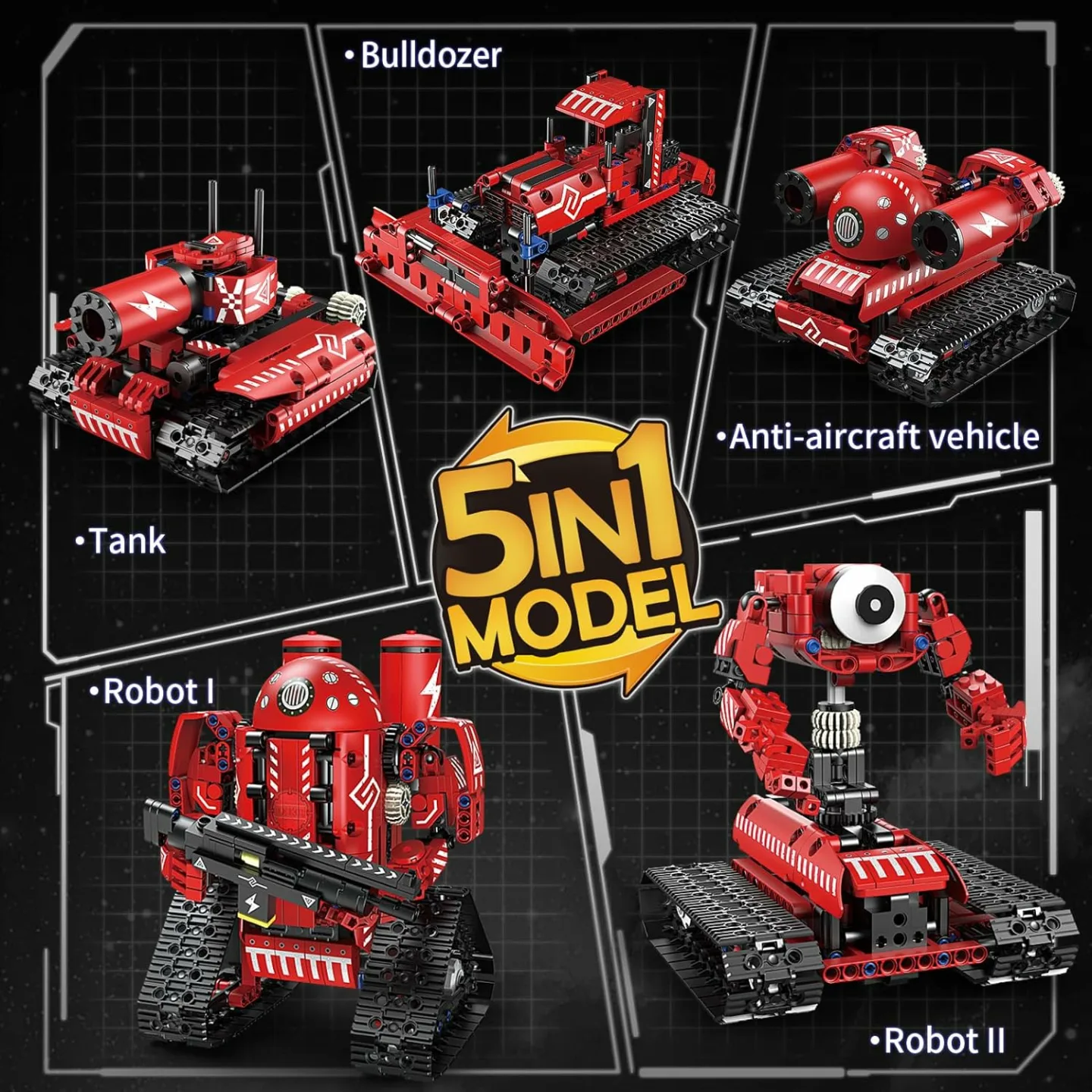 STEM Car & Robot Building Set for Kids