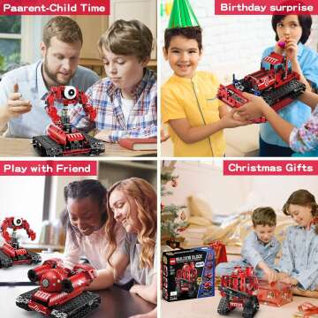 STEM Car & Robot Building Set for Kids
