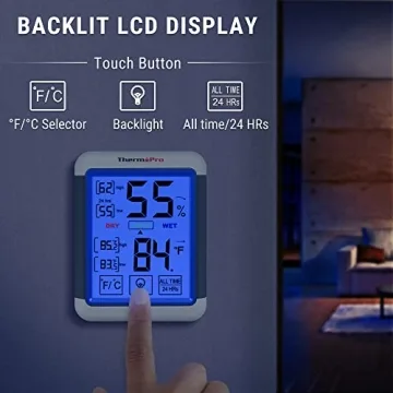 ThermoPro TP55 Digital Indoor Hygrometer Thermometer