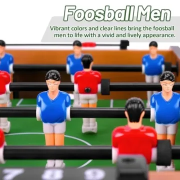 WIN.MAX Mini Foosball Table for All Ages and Events