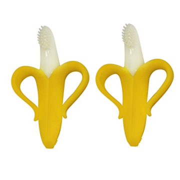 Baby Banana Toothbrush with Handles – Perfect Teething Solution for Infants