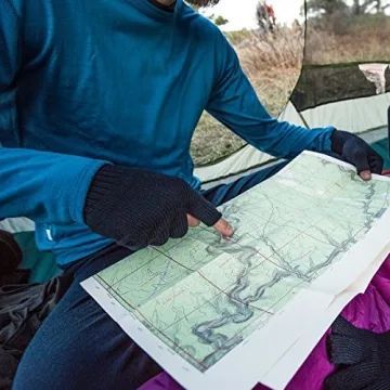 Minus33 Fingerless Gloves - Warm Wool Olive Drab