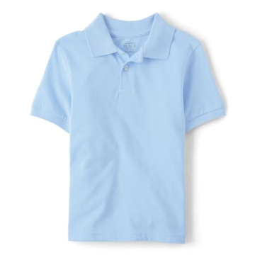 The Children's Place Boys Short Sleeve Pique Polo Shirt - Brook, X-Small US